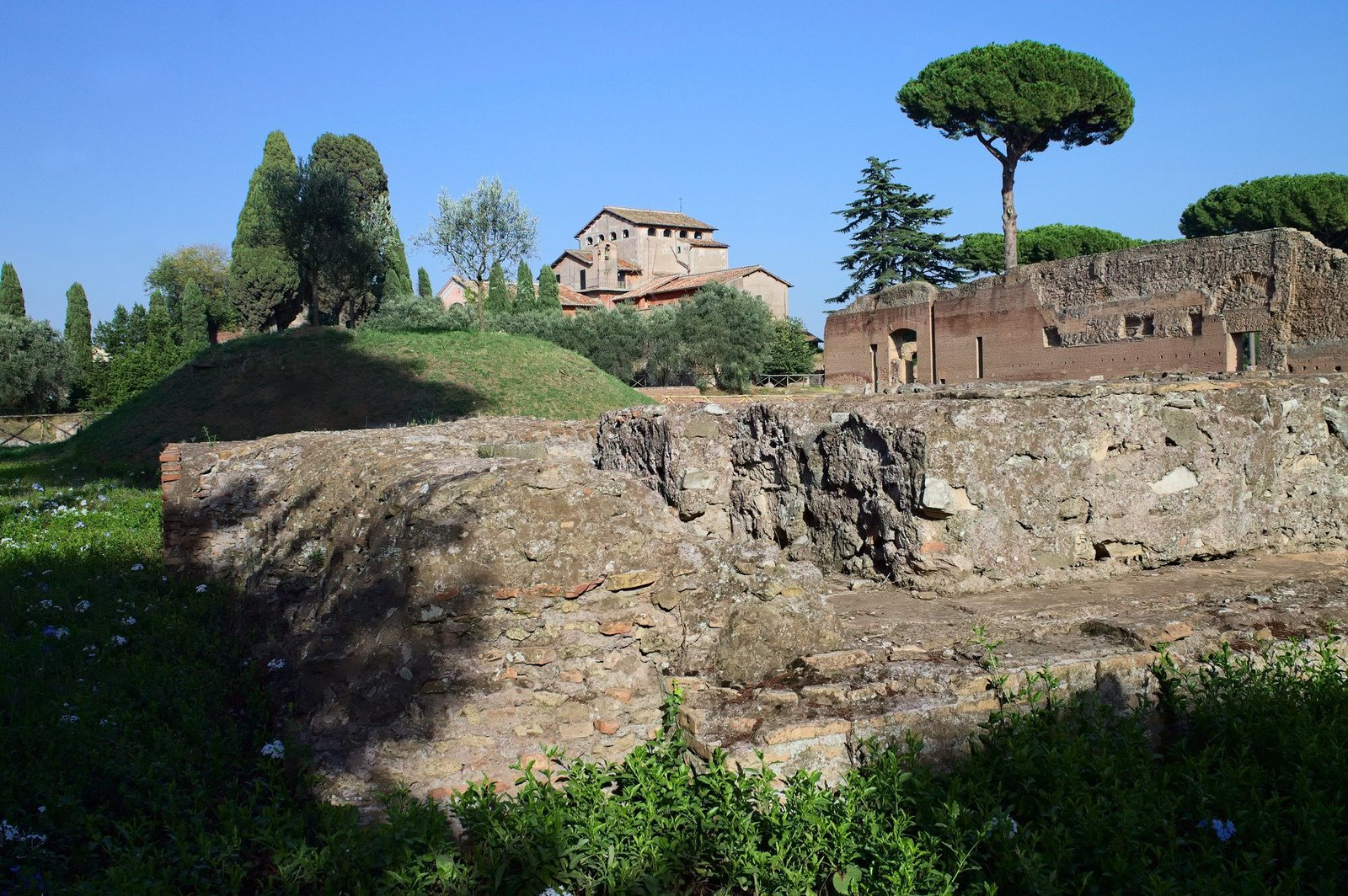 Le mont Palatin (Rome)